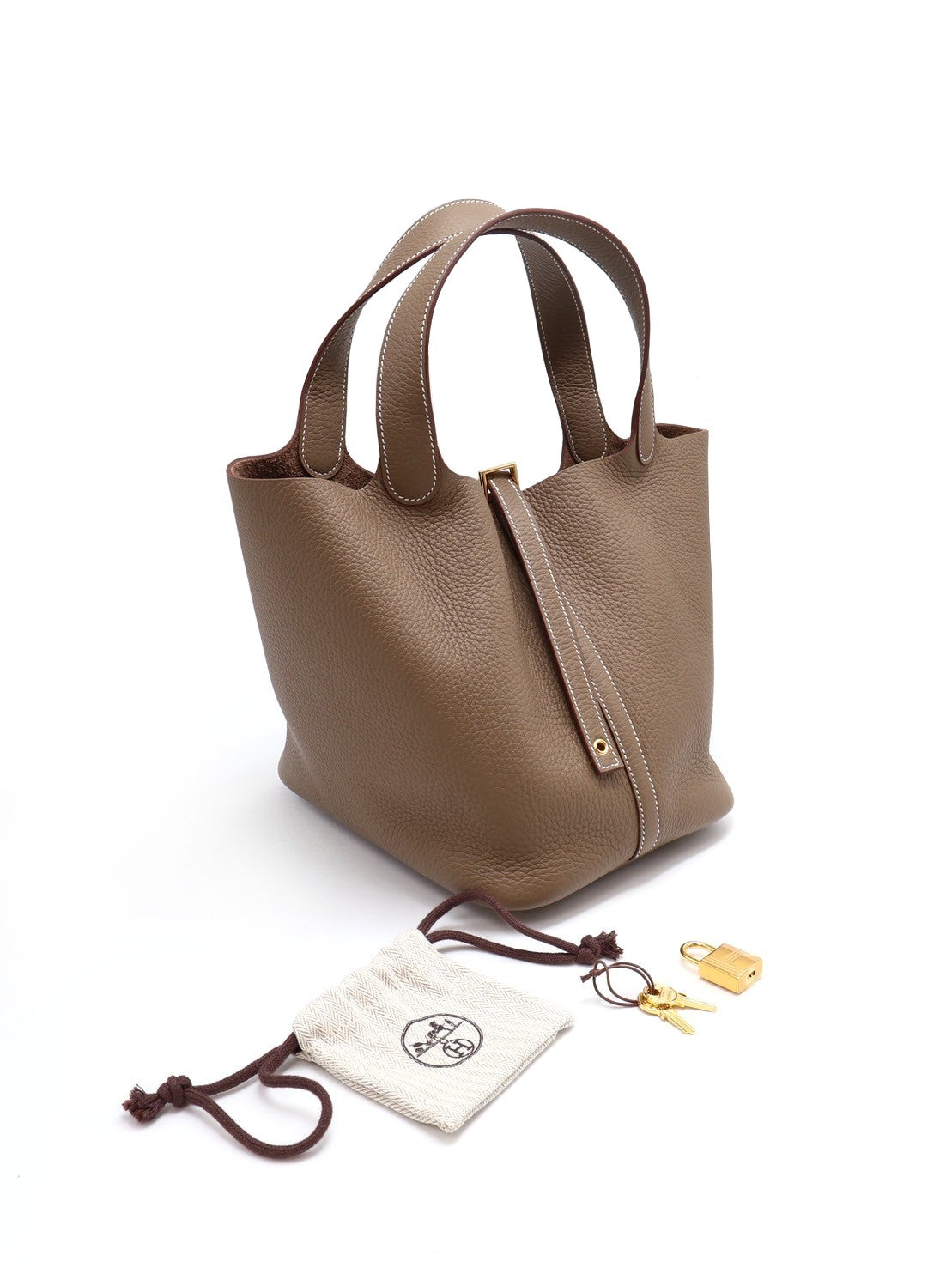 HERMES Picotin 22 - 灰金