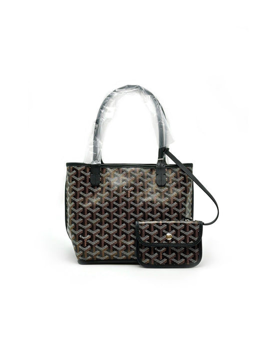 GOYARD Anjou mini tote - 黑