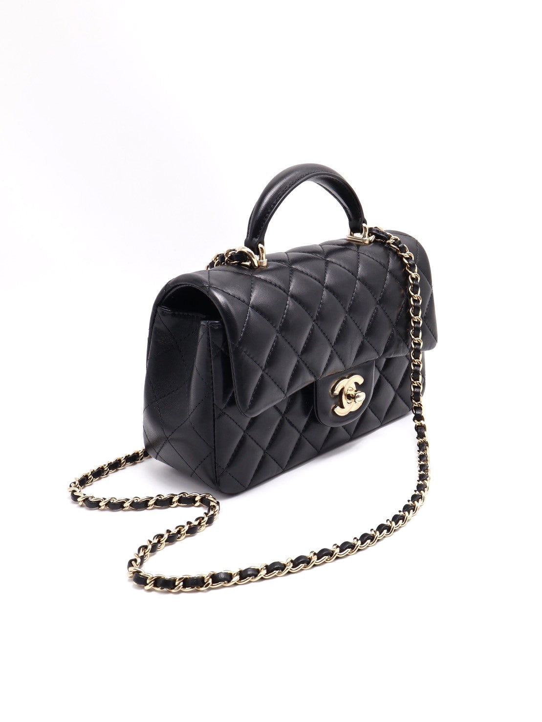 CHANEL Handle mini CF20 - 黑金