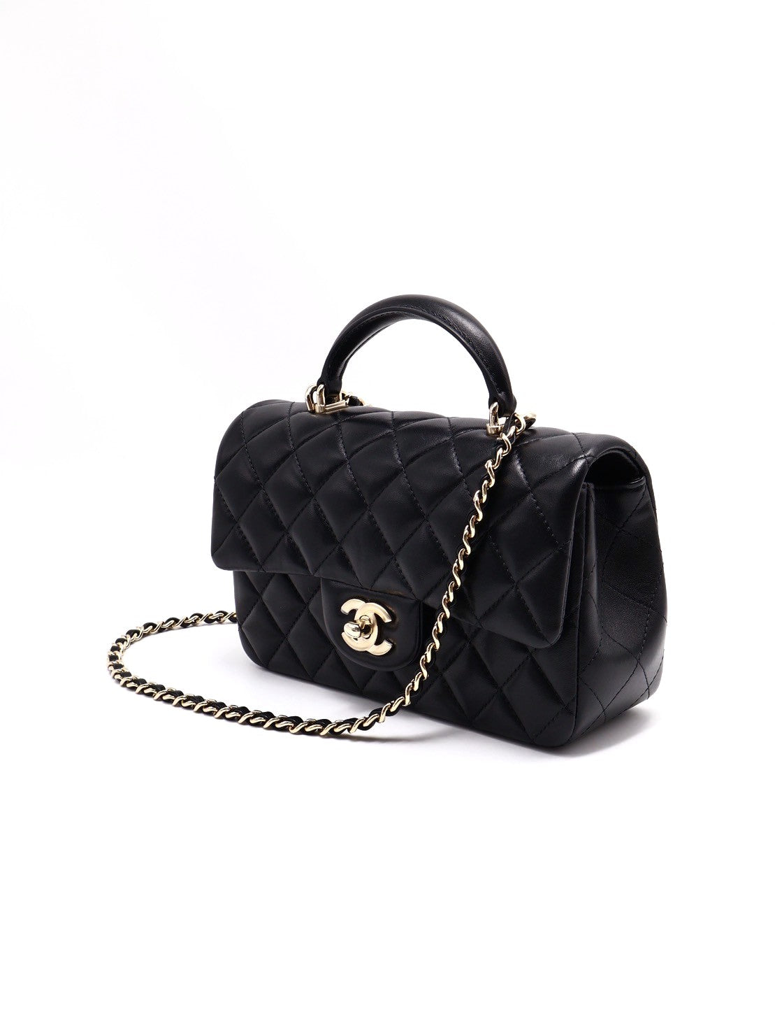 CHANEL Handle mini CF20 - 黑金