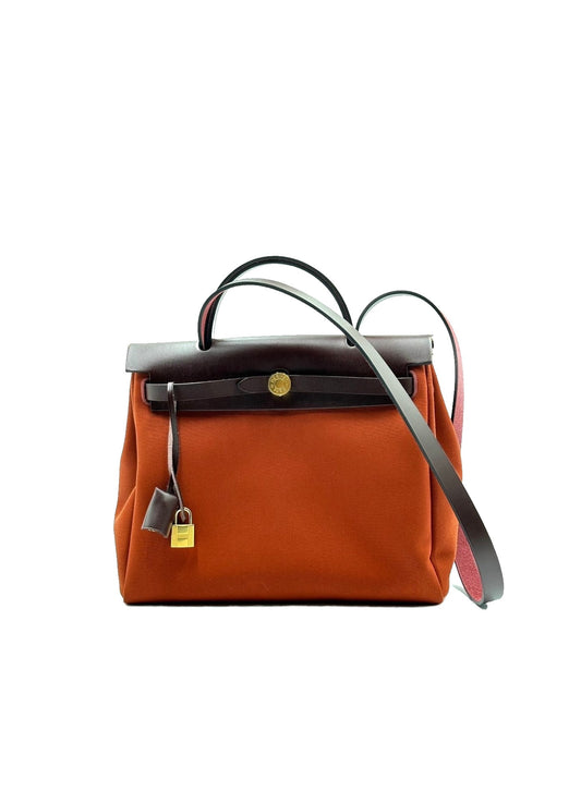 HERMES Herbag zip 31 - 火焰紅