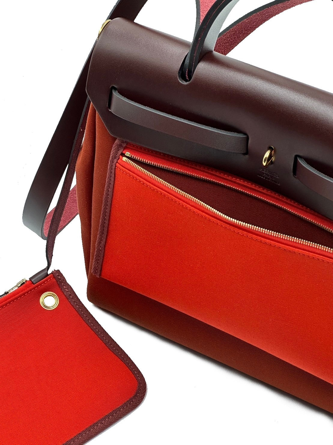HERMES Herbag zip 31 - 火焰紅