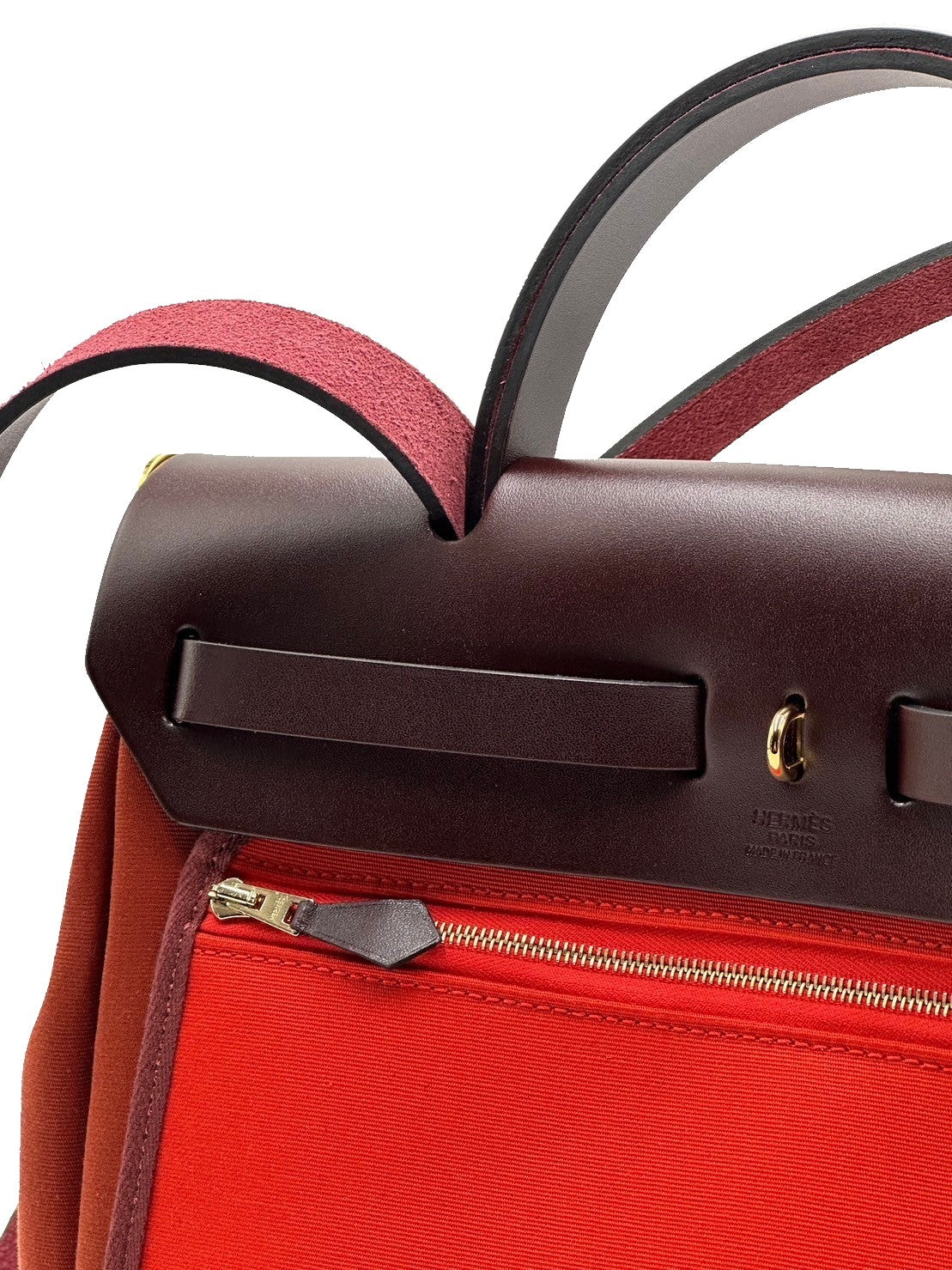 HERMES Herbag zip 31 - 火焰紅
