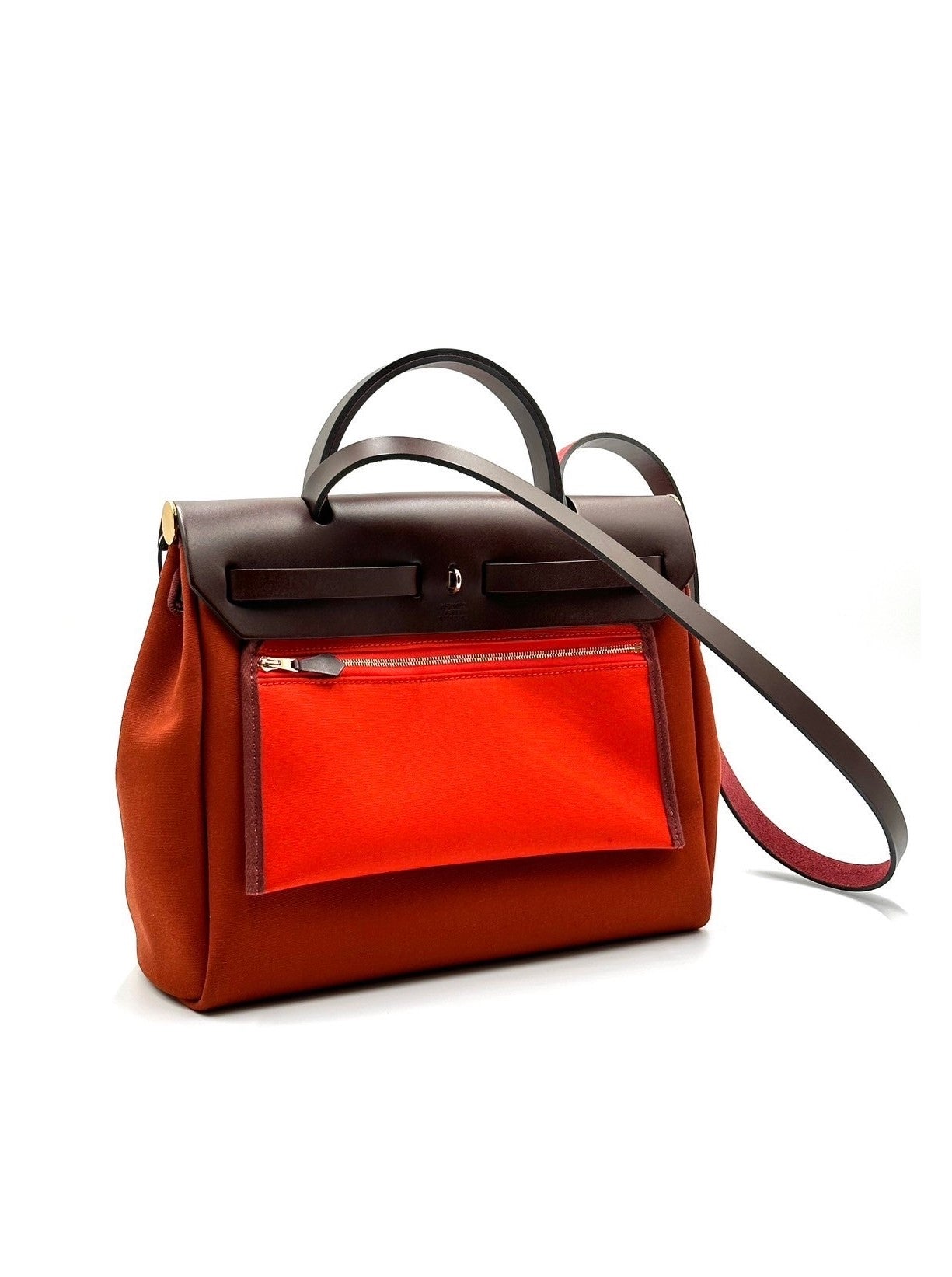 HERMES Herbag zip 31 - 火焰紅