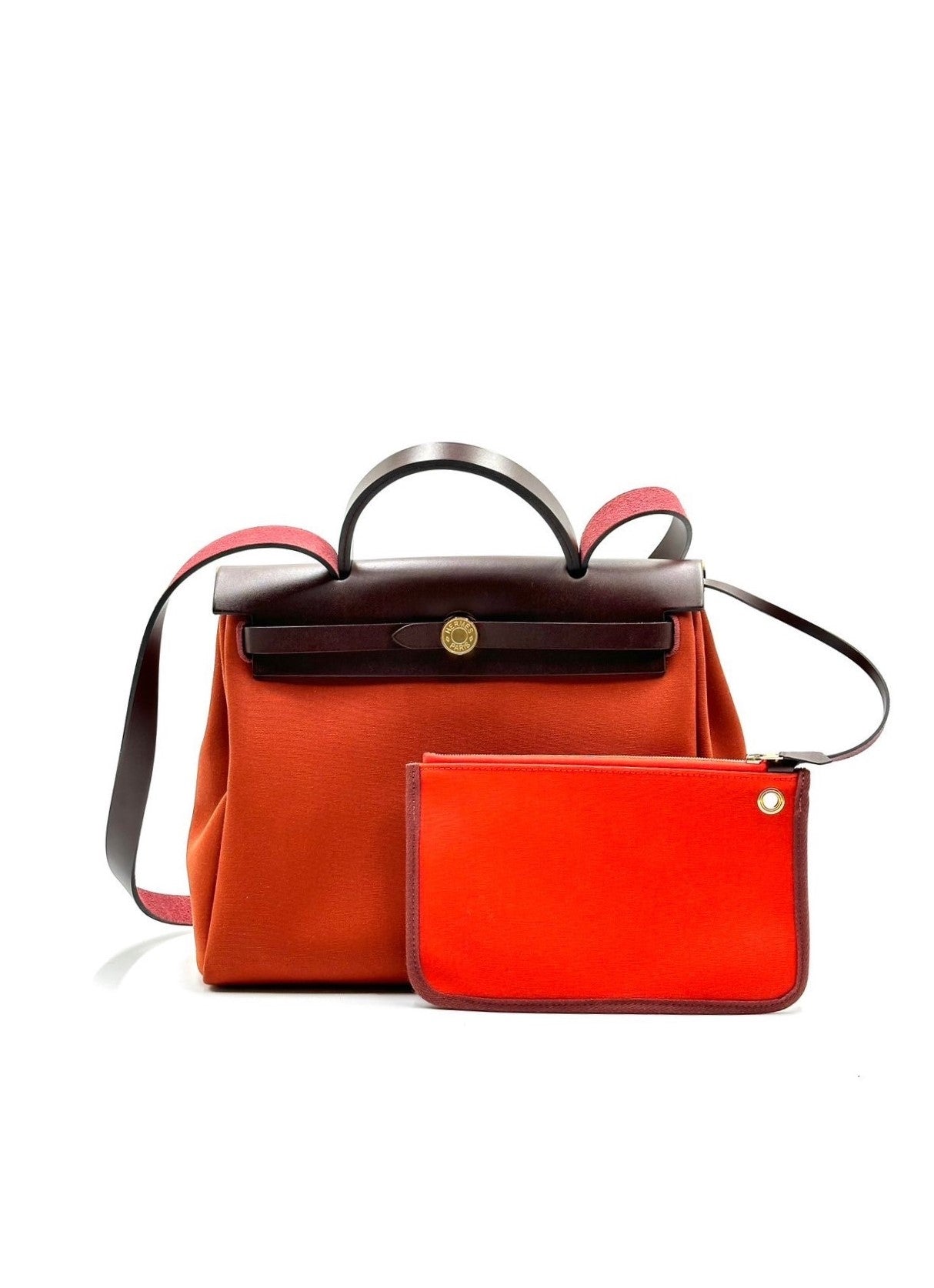 HERMES Herbag zip 31 - 火焰紅