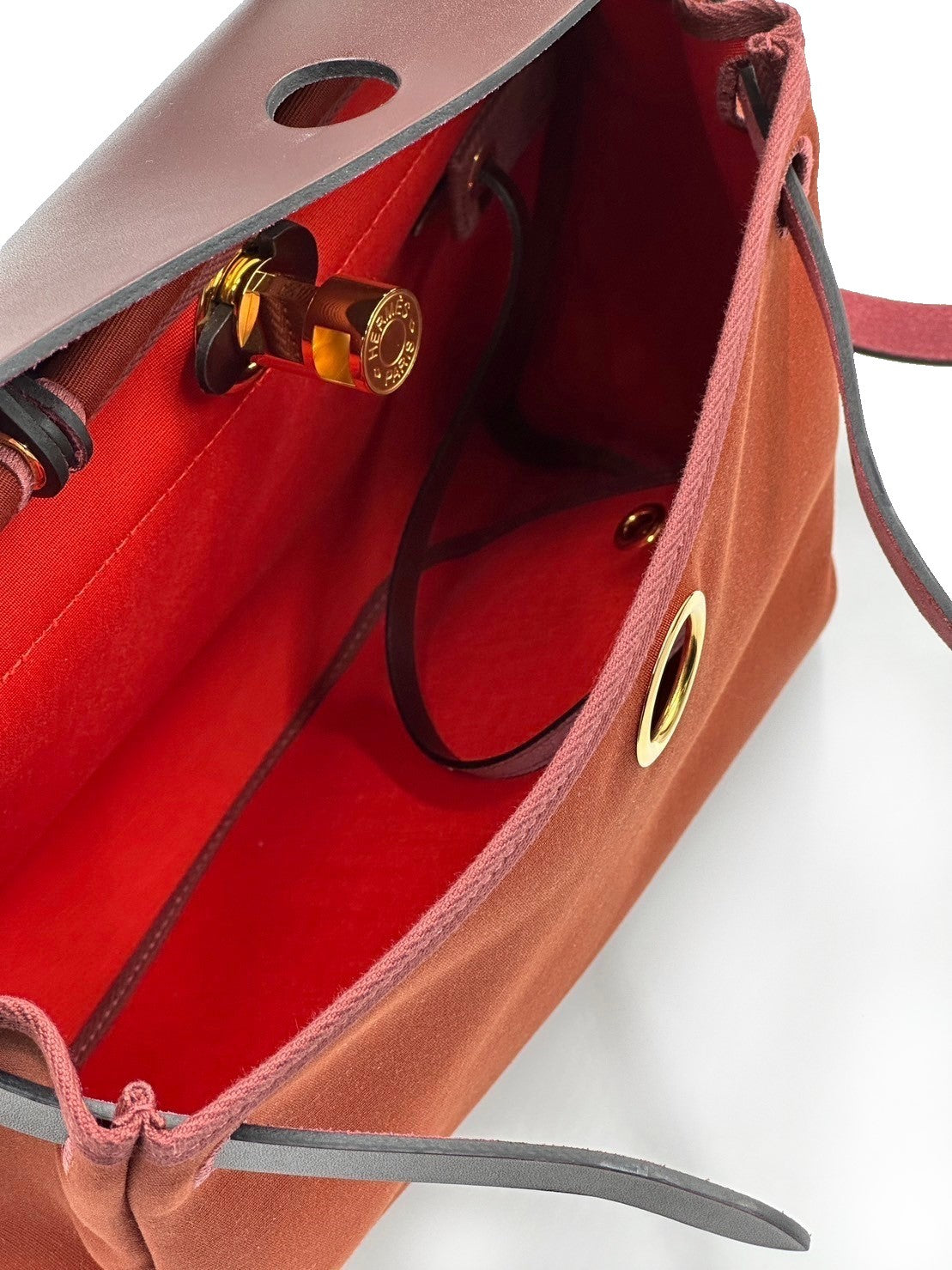 HERMES Herbag zip 31 - 火焰紅