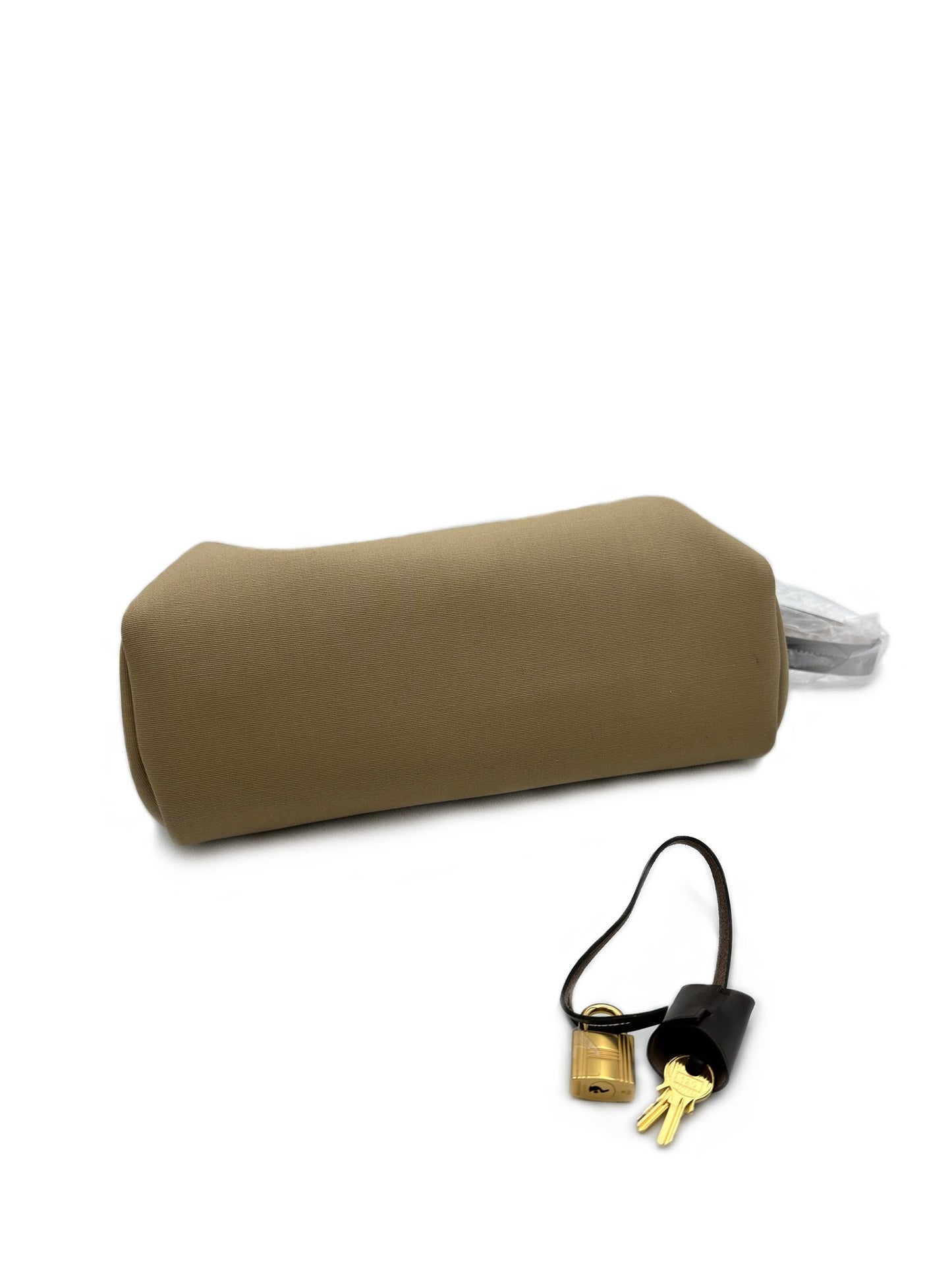 HERMES Herbag zip 31 - 風衣卡其色 / 烏木色