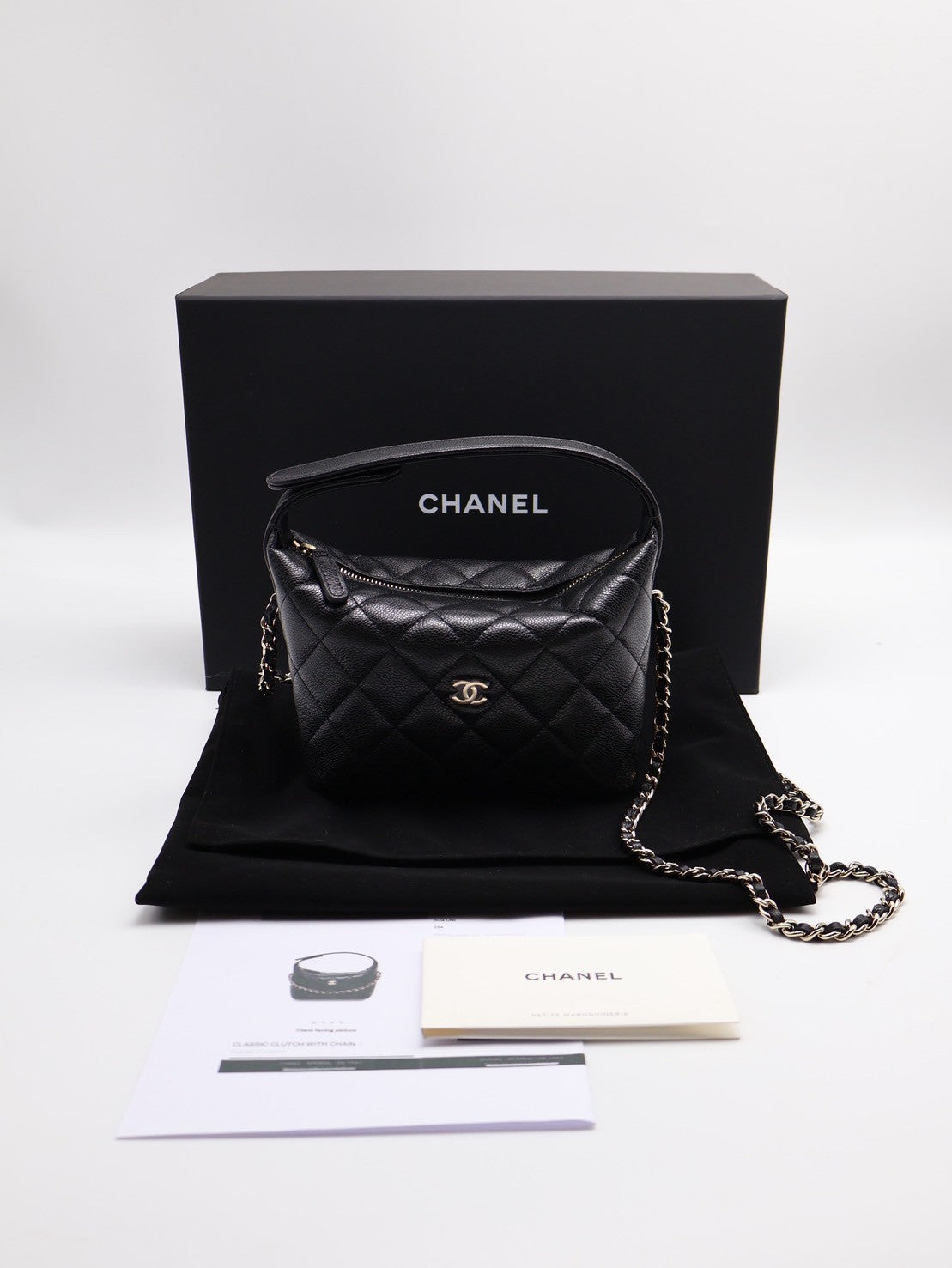 CHANEL Hobo飯盒包 - 黑金