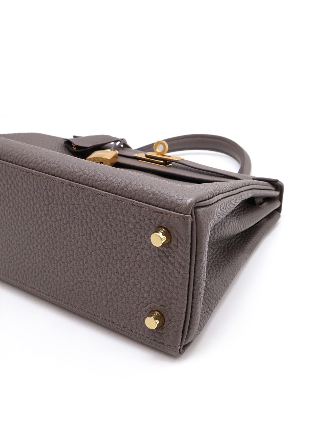 HERMES Kelly 25 - 錫器灰金