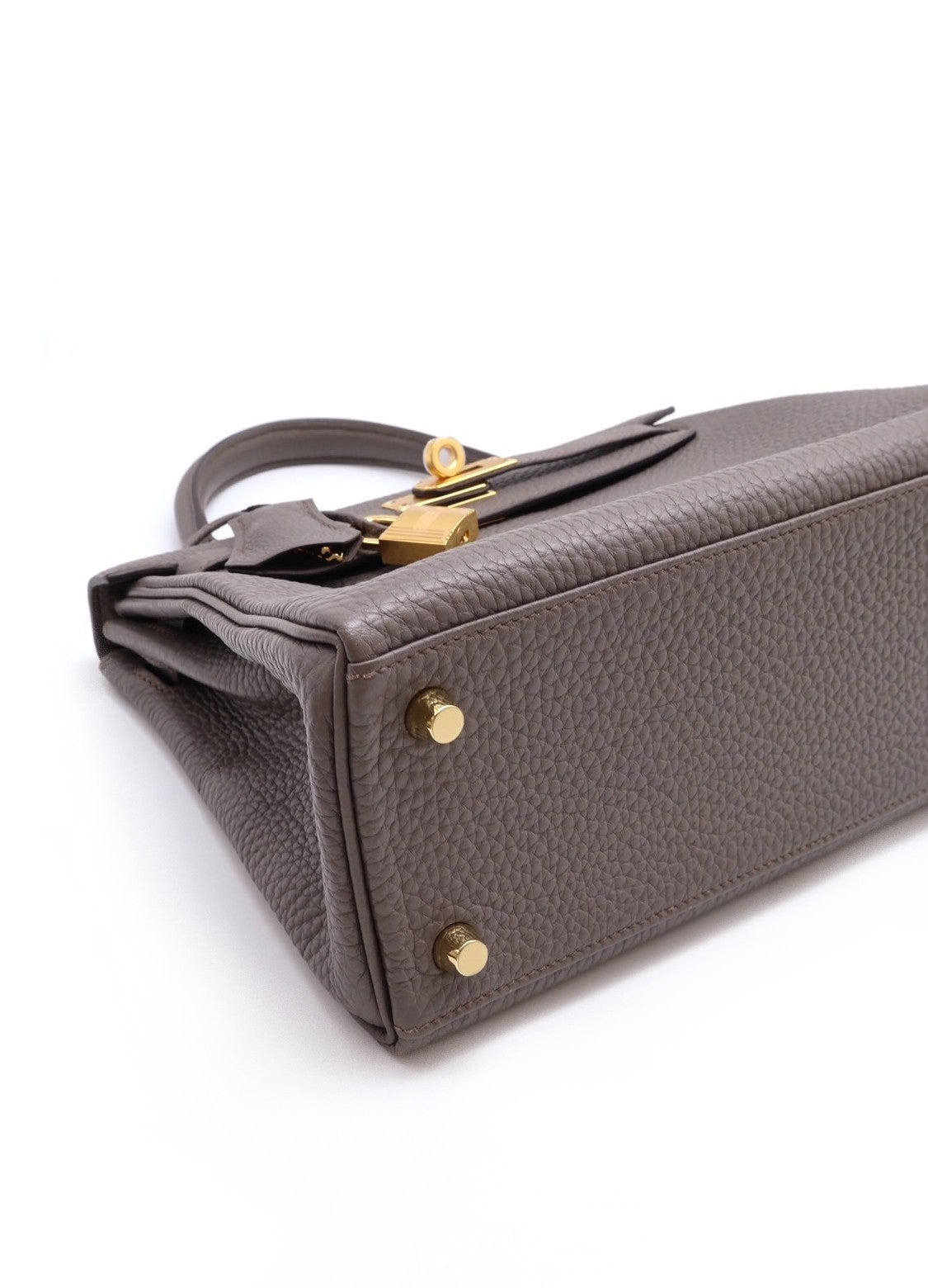 HERMES Kelly 25 - 錫器灰金