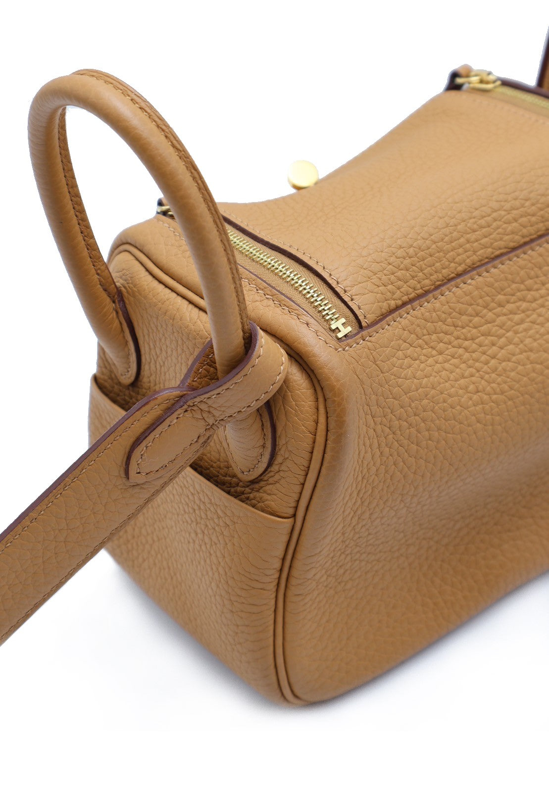 HERMES Mini lindy - 餅乾金