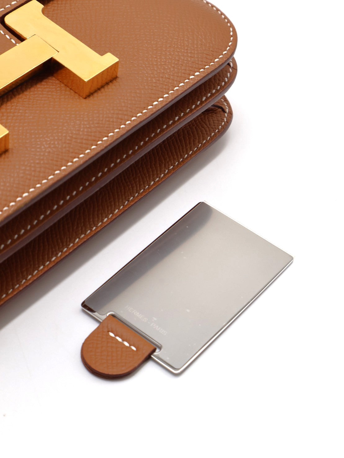 HERMES Mini constance 19 - 金棕金