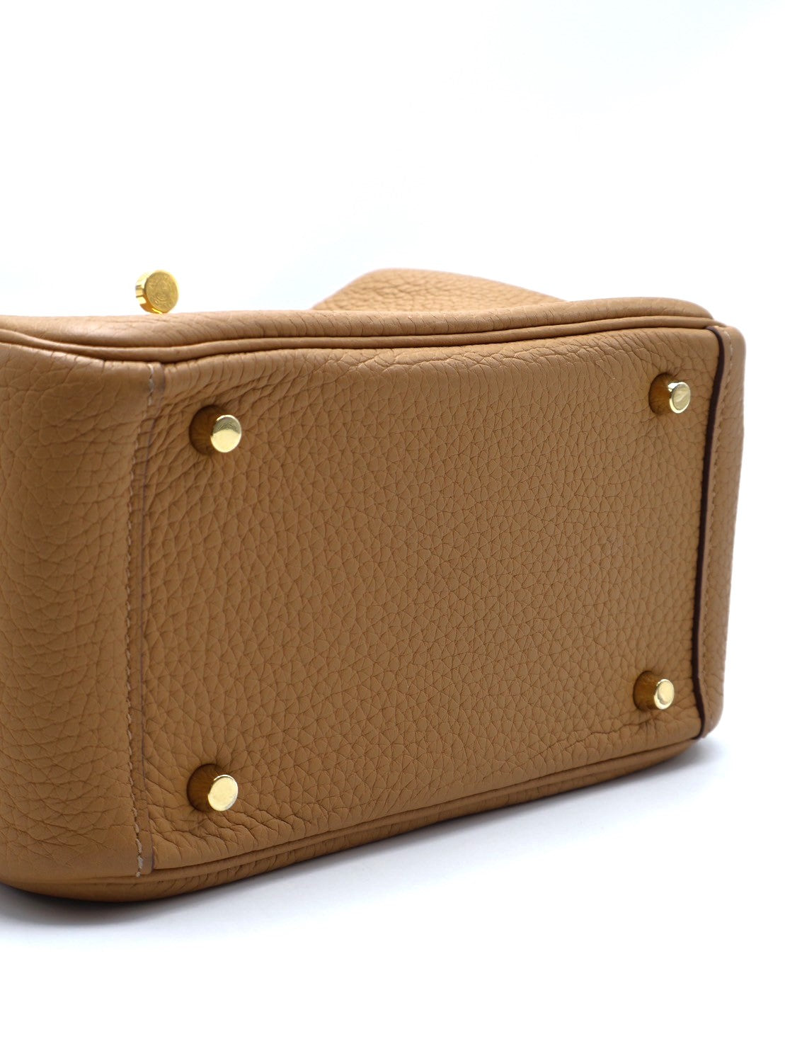 HERMES Mini lindy - 餅乾金