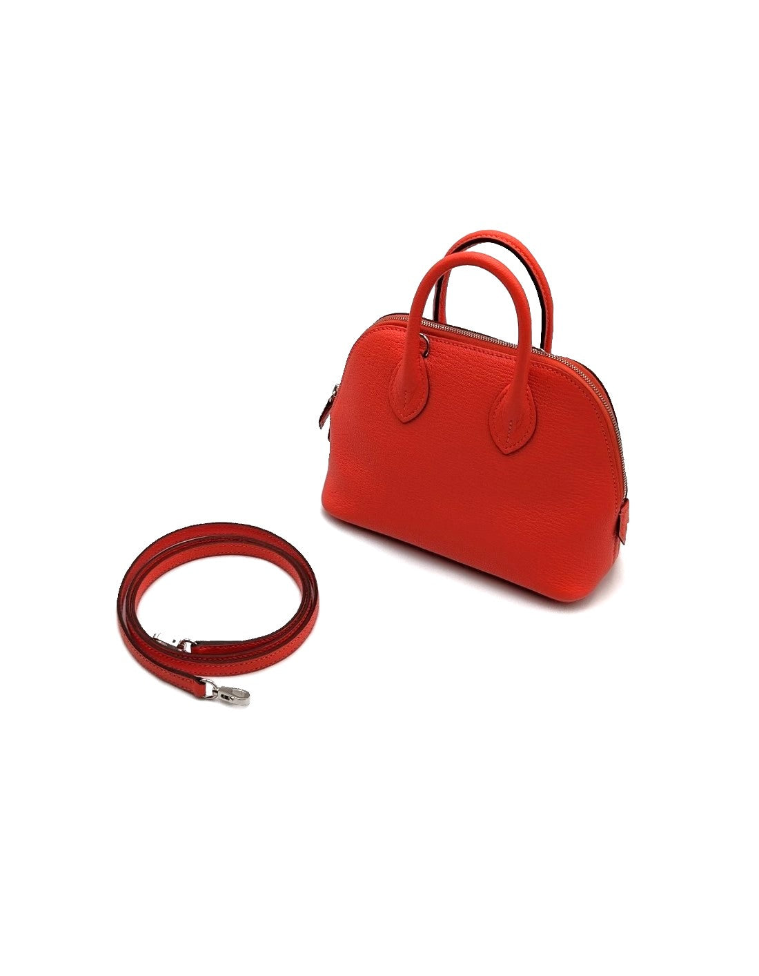 HERMES Mini bolide - 原野橙