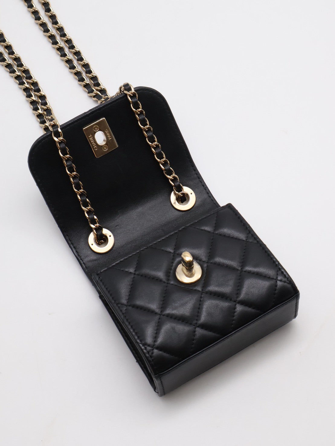 CHANEL Mini trendy cc - 黑金31開