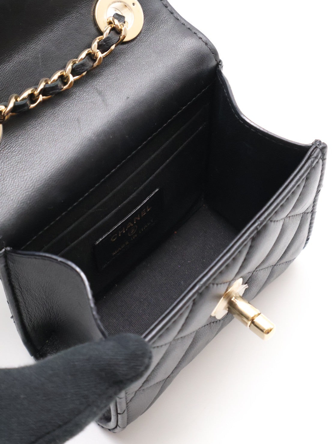 CHANEL Mini trendy cc - 黑金31開