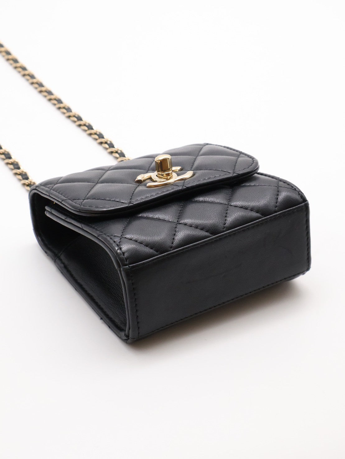 CHANEL Mini trendy cc - 黑金31開