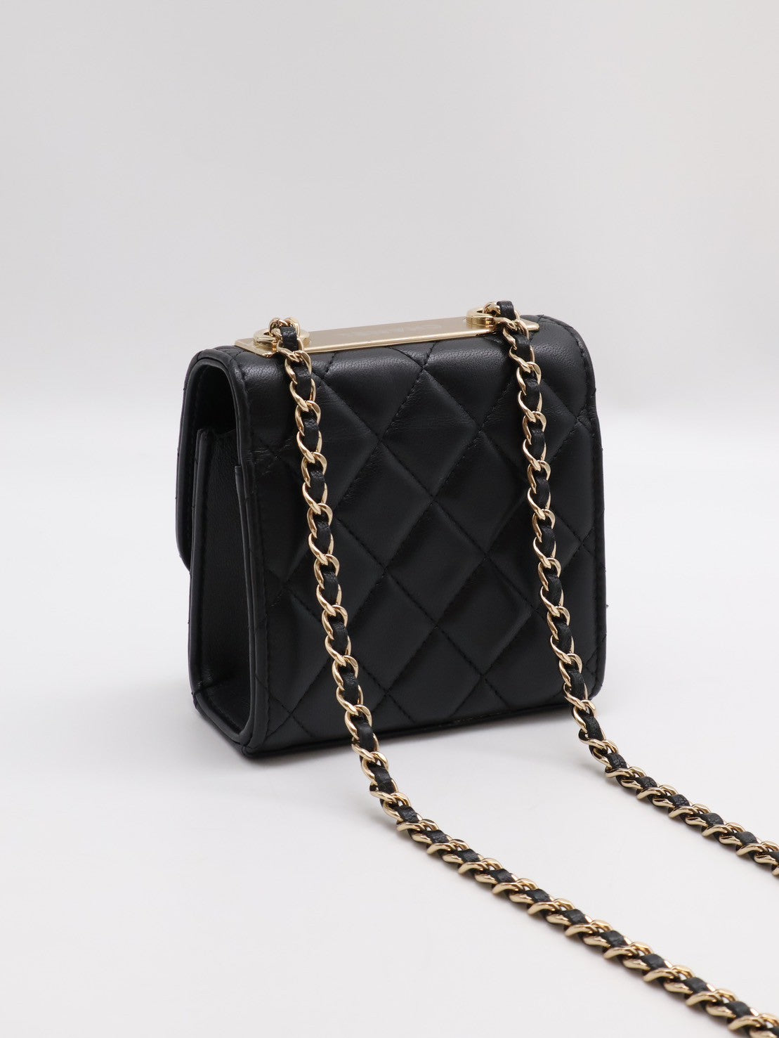 CHANEL Mini trendy cc - 黑金31開