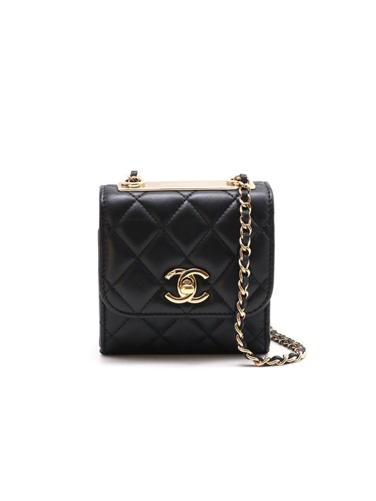 CHANEL Mini trendy cc - 黑金31開