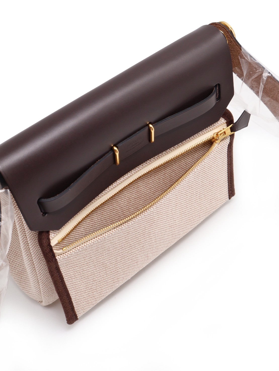 HERMES Herbag zip 20 - 烏木金 W