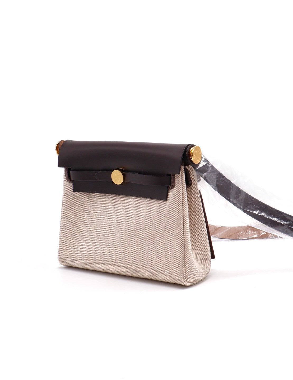 HERMES Herbag zip 20 - 烏木金 W