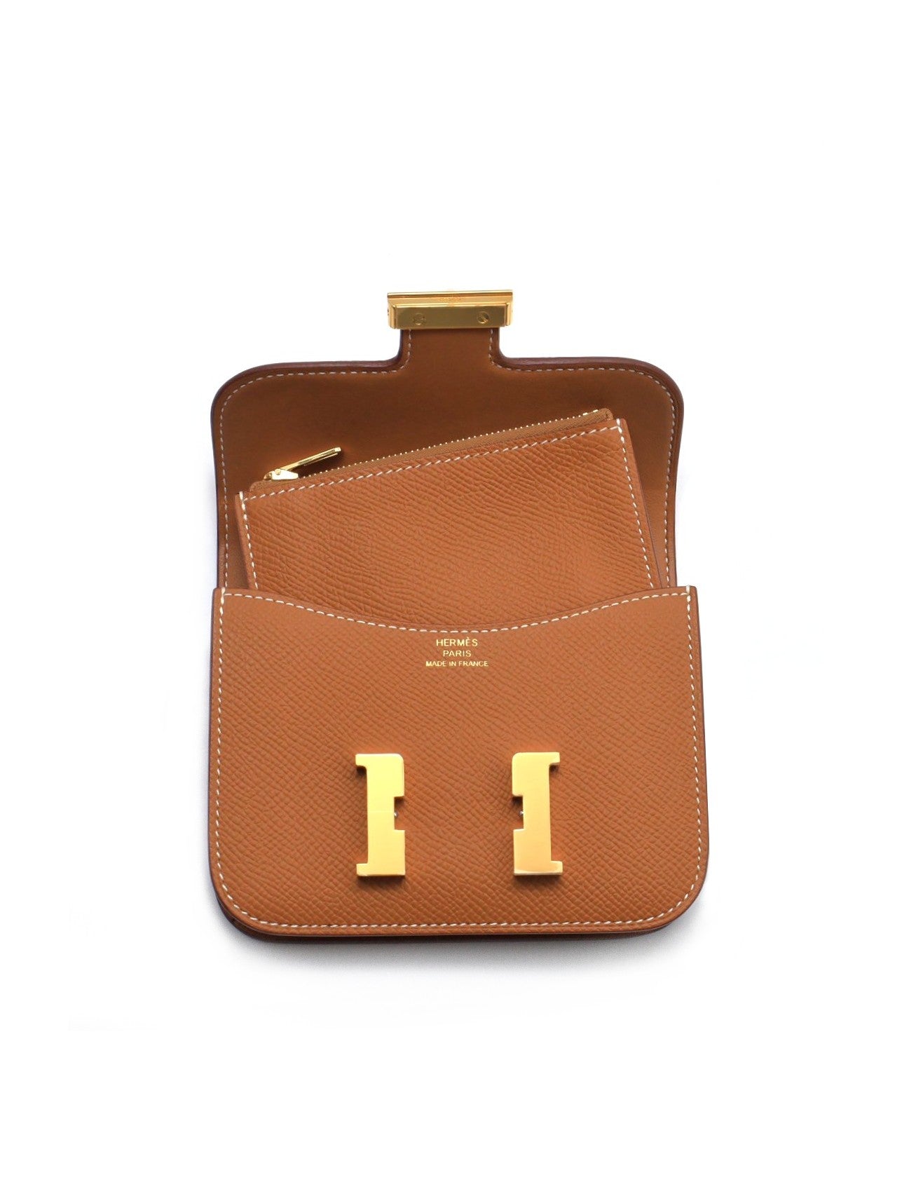HERMES Constance slim - 金棕金 W