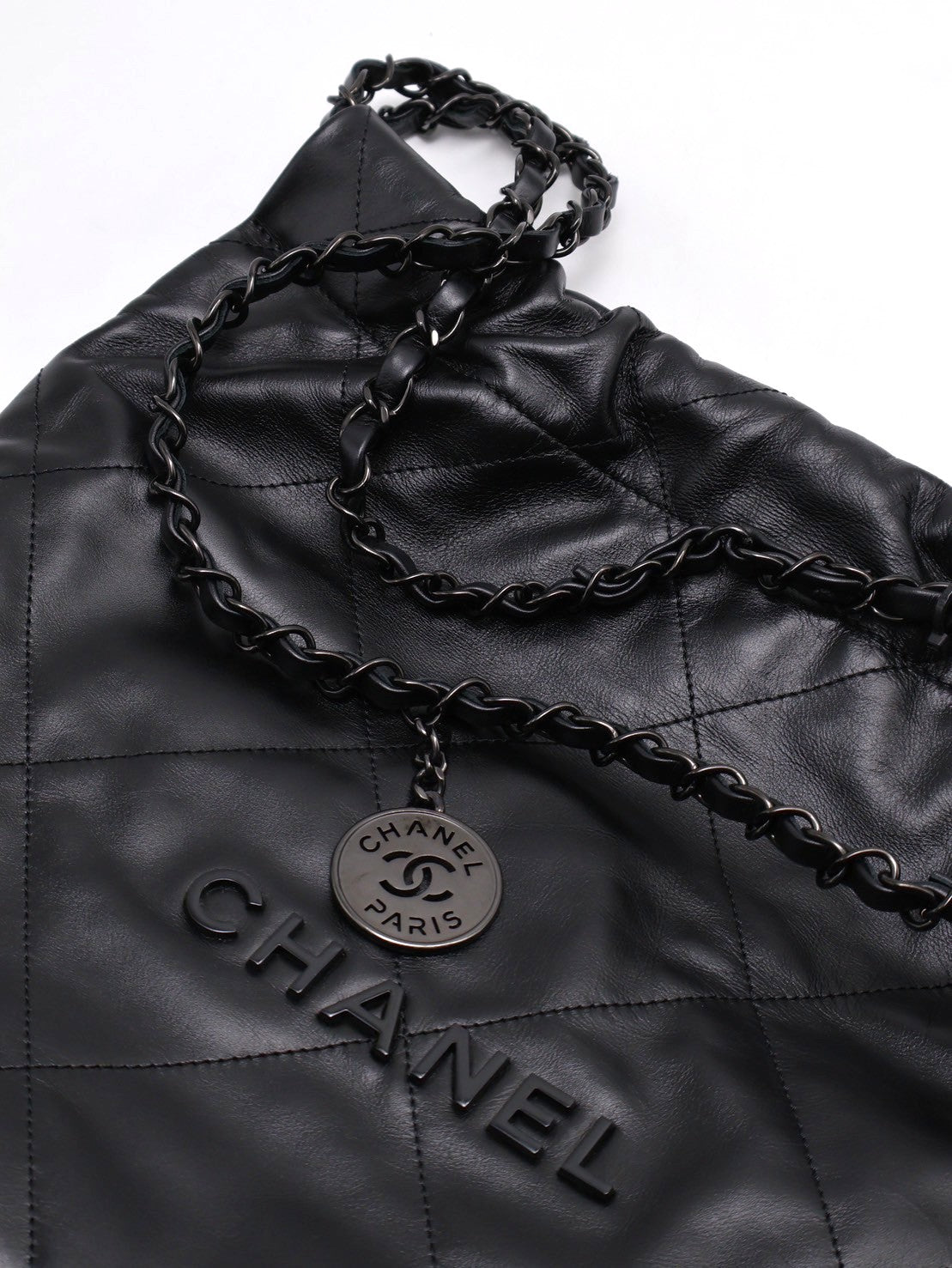 CHANEL 22 Bag - 小號so black