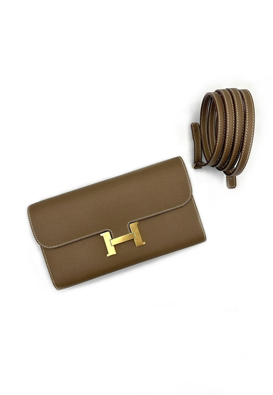 HERMES Constance to go - 灰金