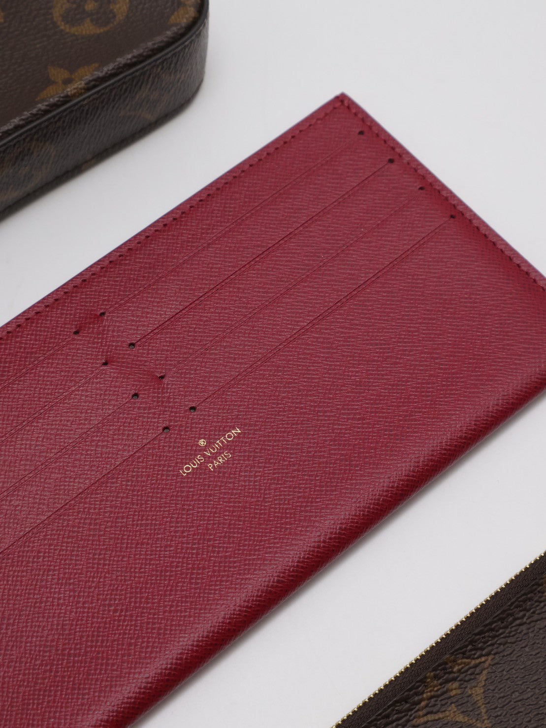 LOUIS VUITTON 經典三合一WOC鍊包 - 玫紅