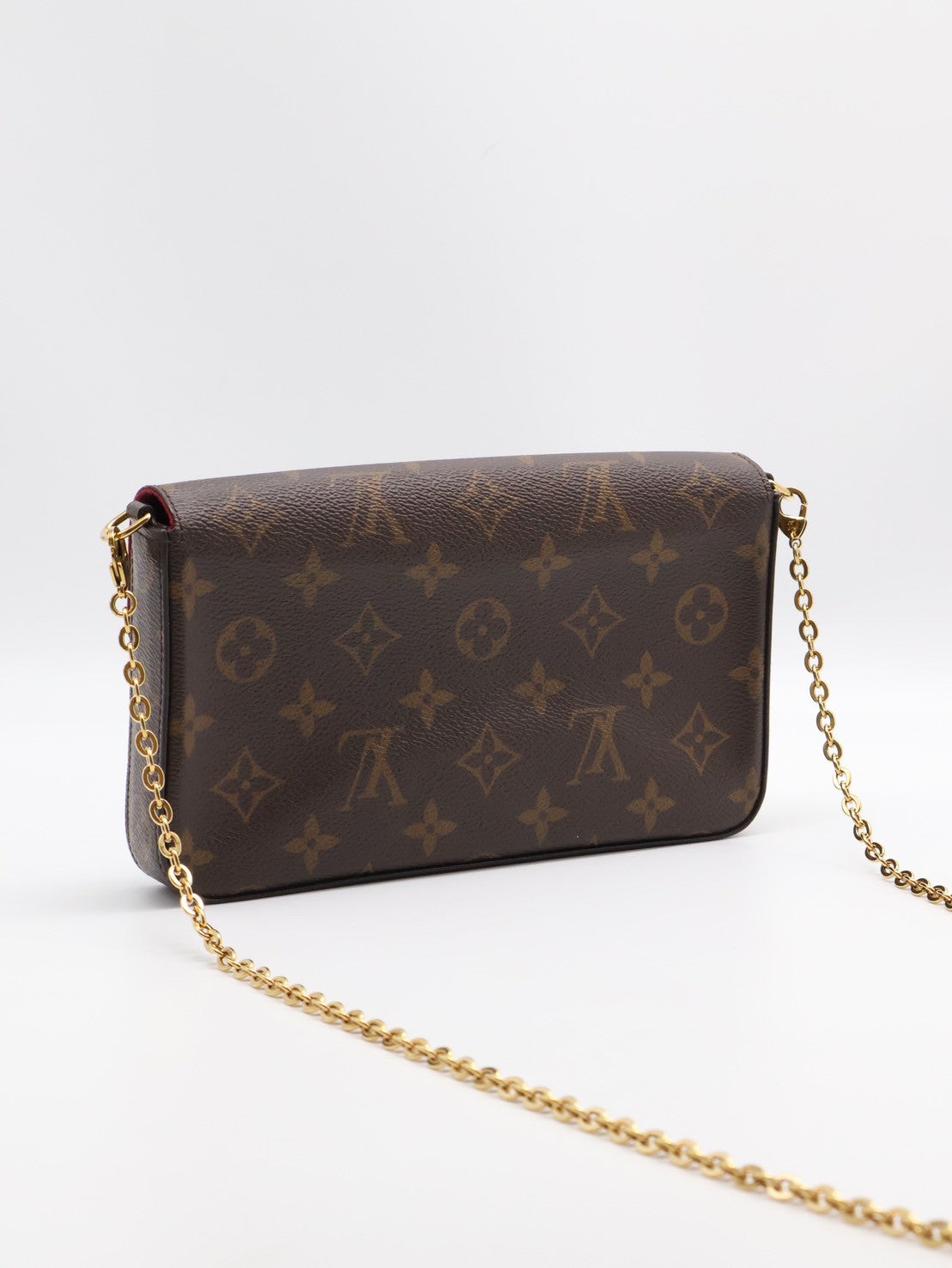 LOUIS VUITTON 經典三合一WOC鍊包 - 玫紅