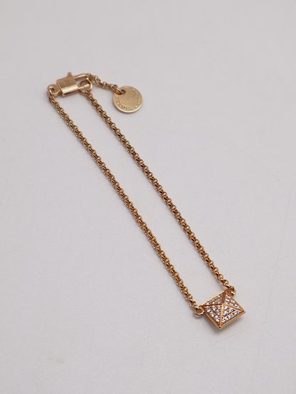HERMES Clou'd H 18K玫瑰金鑽石手鍊 - 小號 0.15carat