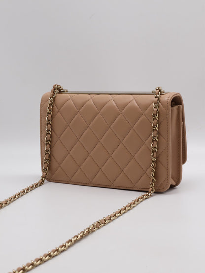 CHANEL 22S Trendy WOC - 奶茶金