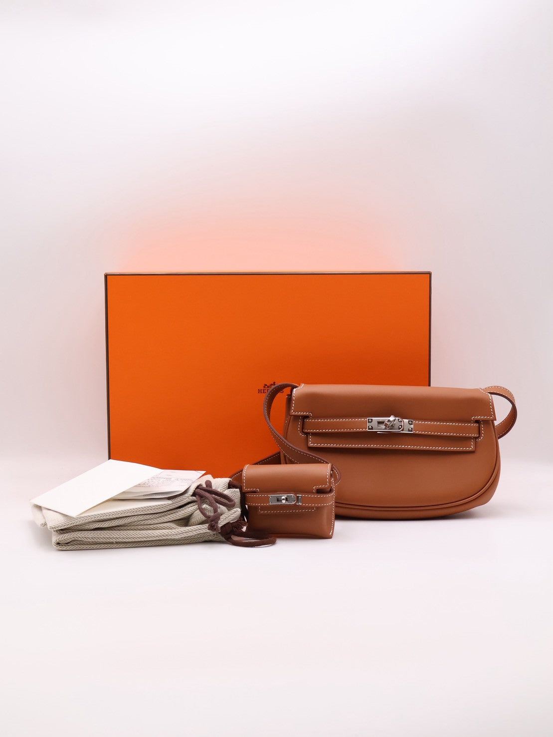 HERMES Kelly Moove - Gold 37 金棕銀 W