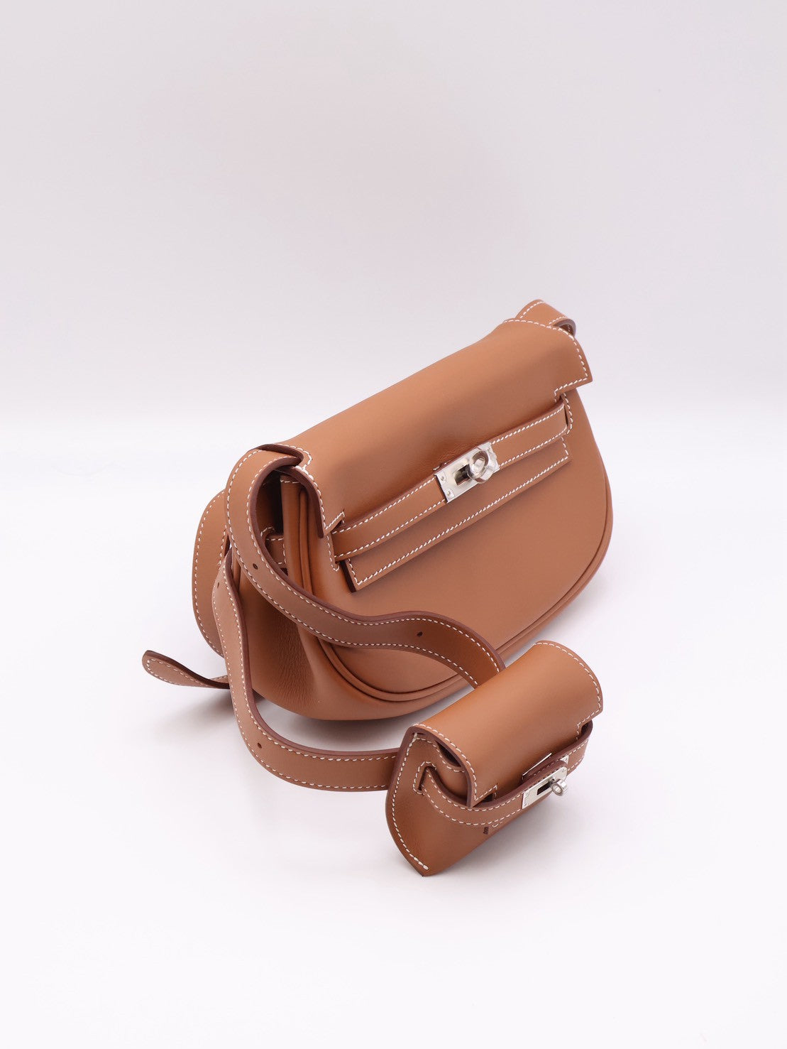 HERMES Kelly Moove - Gold 37 金棕銀 W