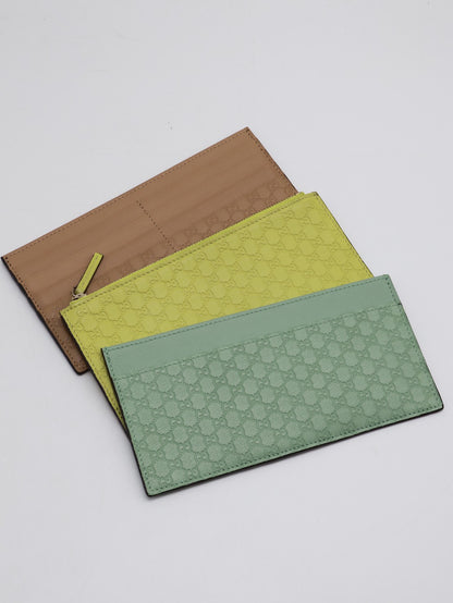 GUCCI 雙G壓紋四合一手拿包