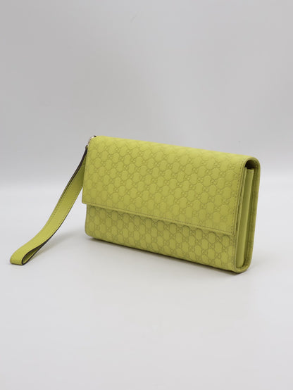GUCCI 雙G壓紋四合一手拿包