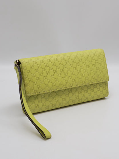 GUCCI 雙G壓紋四合一手拿包