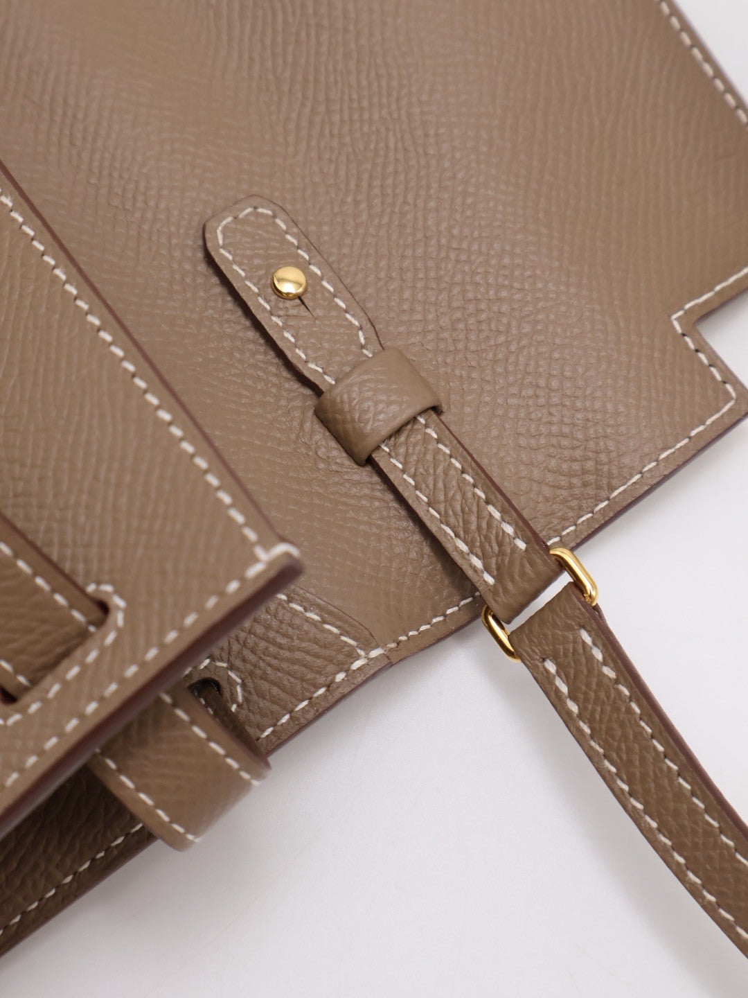 HERMES Kelly To Go - Etoupe 18 大象灰金 U