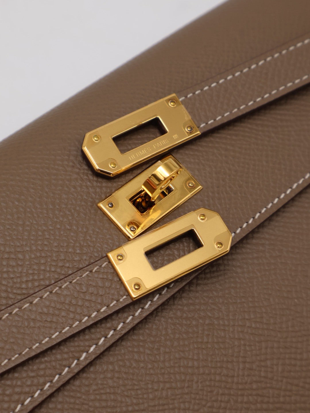 HERMES Kelly To Go - Etoupe 18 大象灰金 U