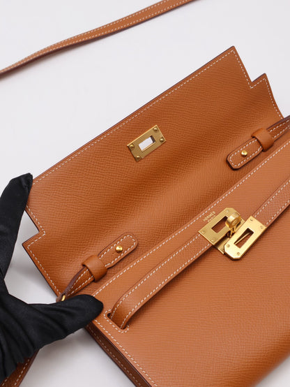 HERMES Kelly To Go - Gold 37 金棕金 Y