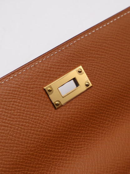 HERMES Kelly To Go - Gold 37 金棕金 Y