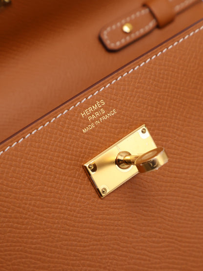 HERMES Kelly To Go - Gold 37 金棕金 Y