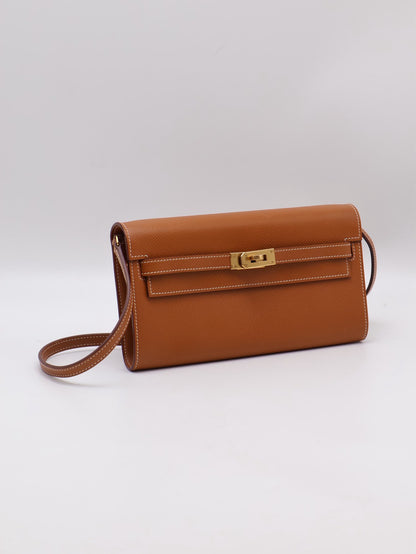 HERMES Kelly To Go - Gold 37 金棕金 Y