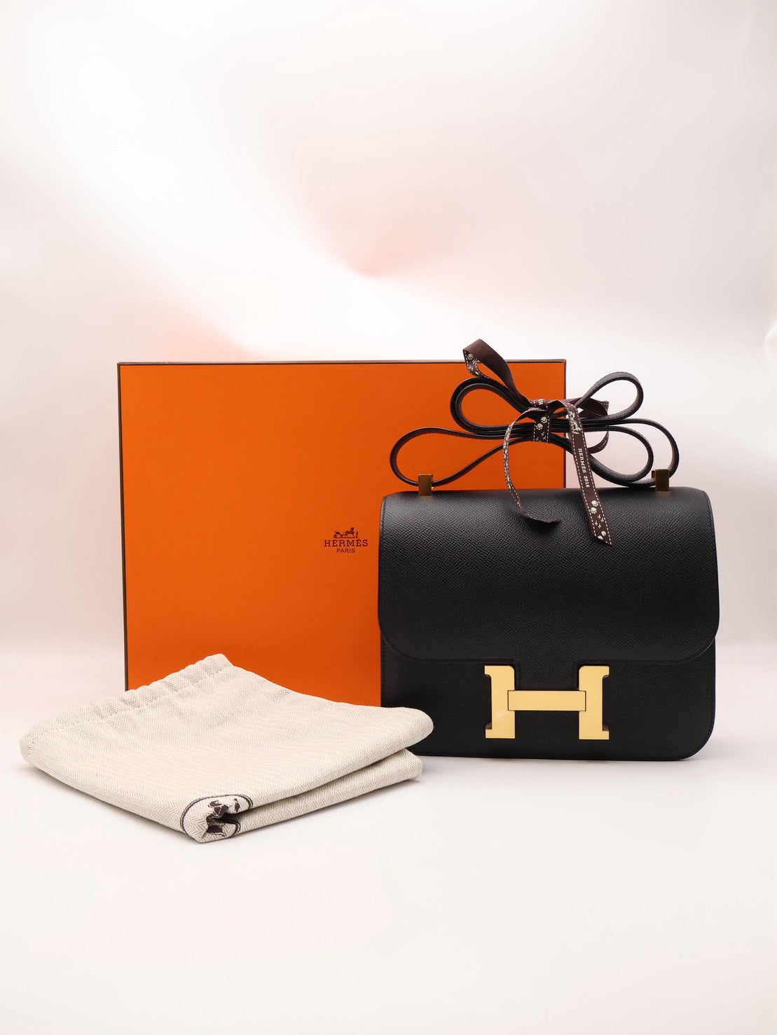 HERMES Constance 24 - Noir 89 黑金 Y