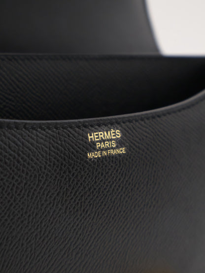 HERMES Constance 24 - Noir 89 黑金 Y