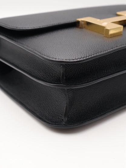 HERMES Constance 24 - Noir 89 黑金 Y
