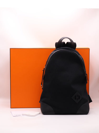 HERMES Allback後背包 - Noir 89 黑 B