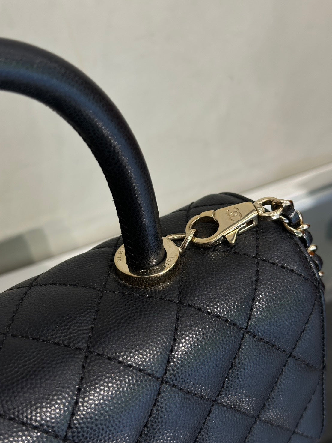 CHANEL Coco Handle - 小號黑金