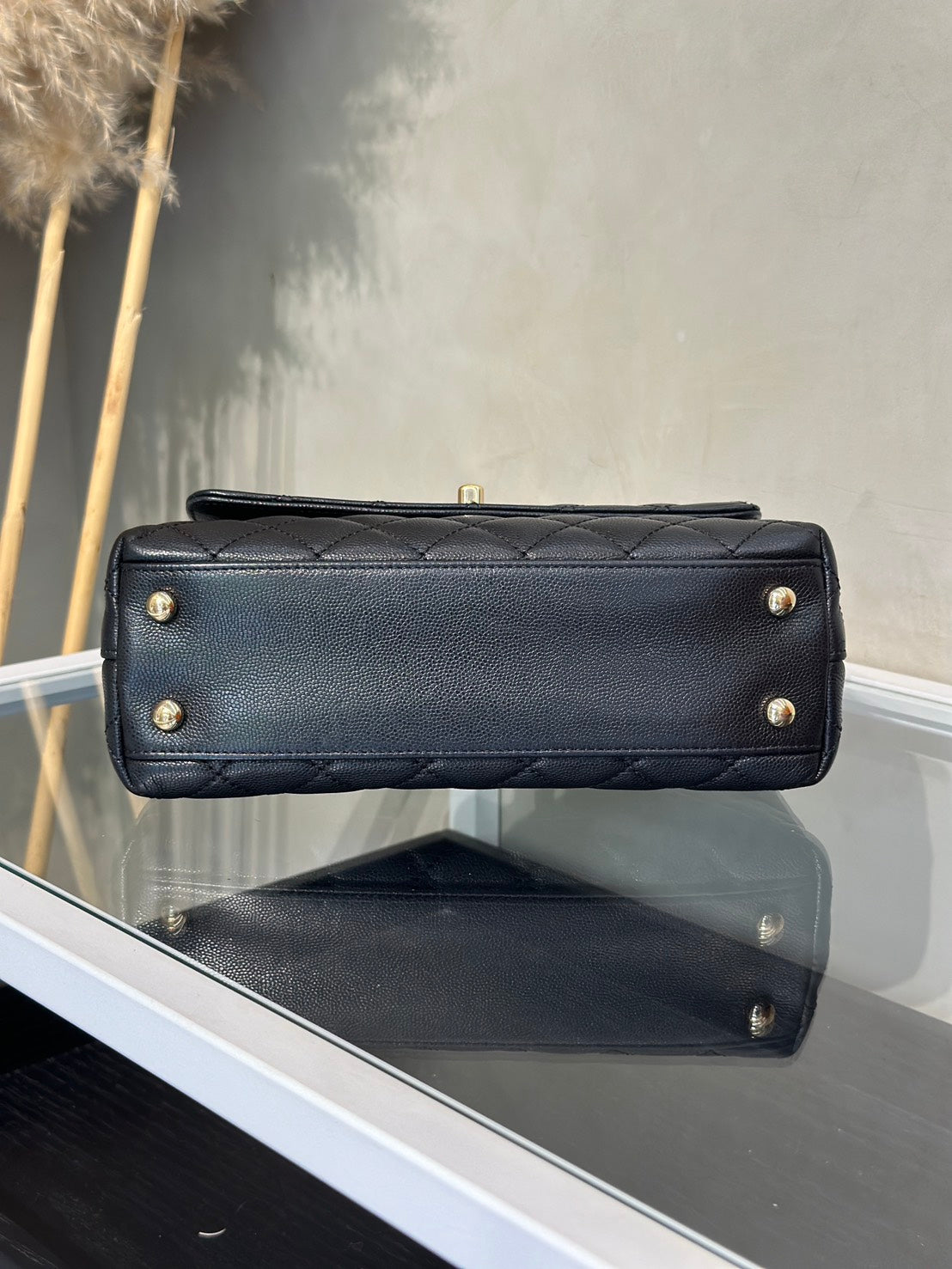 CHANEL Coco Handle - 小號黑金