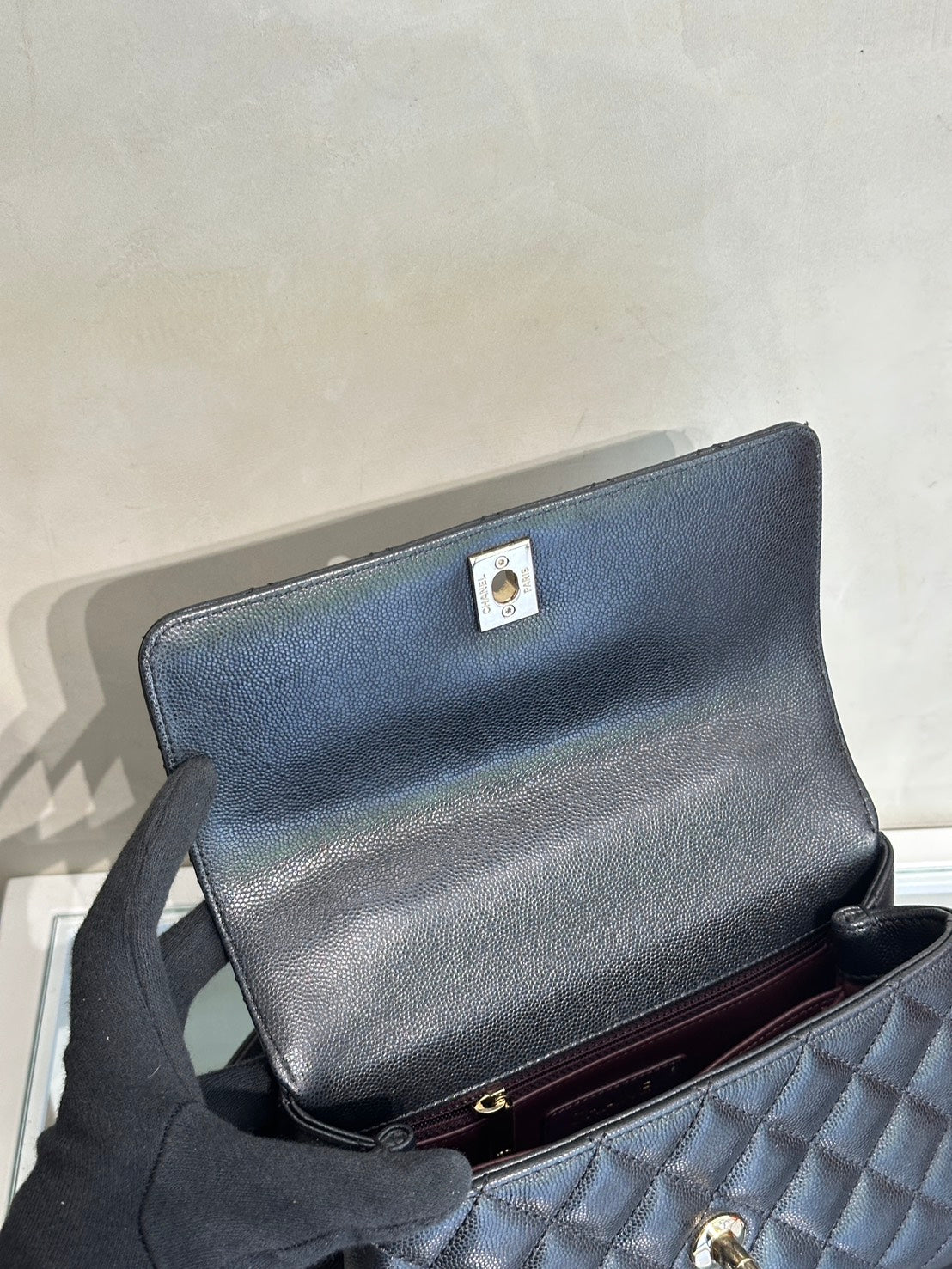 CHANEL Coco Handle - 小號黑金